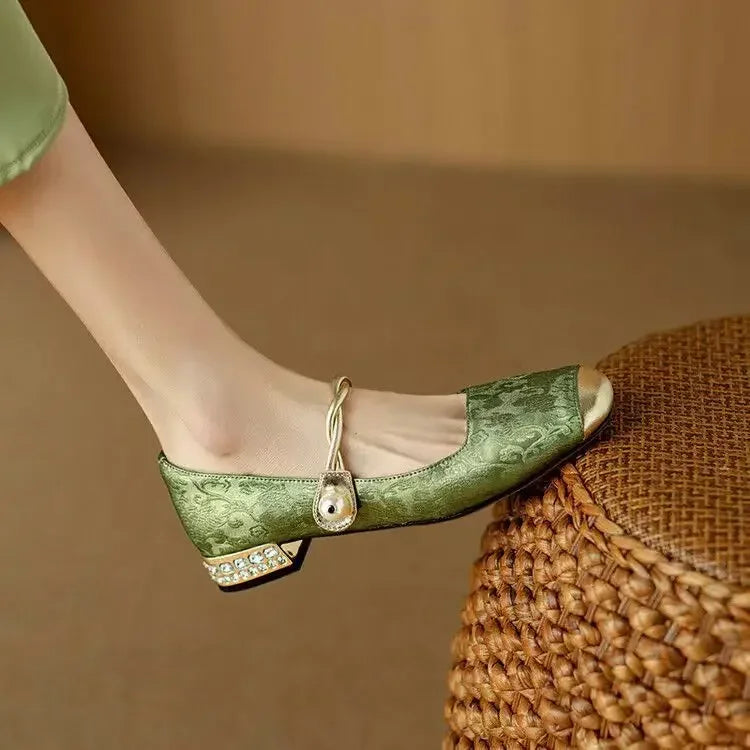 Mestelle™ | Elegant Leather Mary Janes