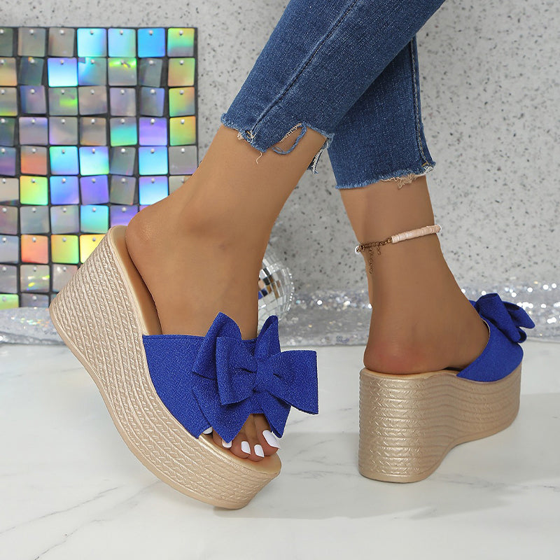 Arden™ | Elegant Slippers with Bow